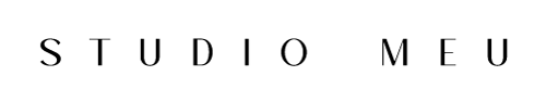 Studio Meu logo wordmark black text